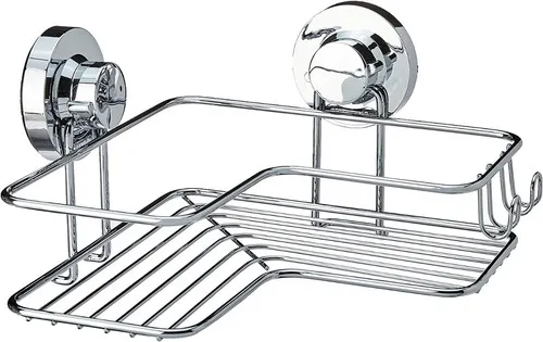 Soporte para champú y jabón de baño Box Future Chrome