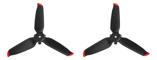 2 Pares De Hélices De Actualización Rápida Puntas Rojas