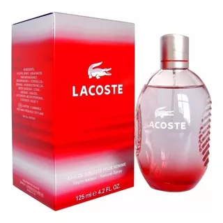 Perfume Original Lacoste Red Para Hombre 125ml