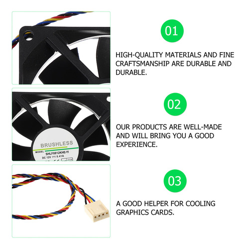 Ventilador De Refrigeração De Computador Com Radiador De 4 F