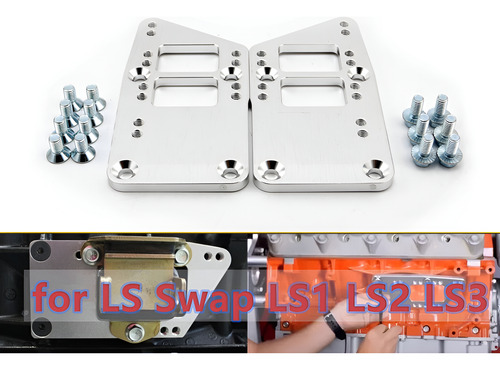 Placas Adaptadoras Para Soportes De Motor Ls Swap Conversion