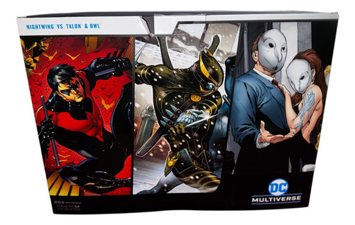 Mcfarlane Dc Multiverse Nightwing Vs Talon Y Owl Pack