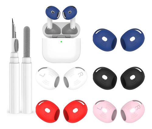 5 Pares De Auriculares De Silicona Repuesto Para AirPods 4