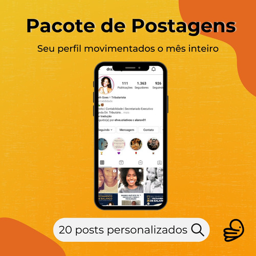 Imagem 1 de 4 de Gerenciamento De Redes Sociais - 20 Posts Por Mês