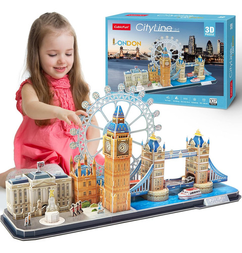 Rompecabezas 3d Para Niños De 8 A 12 A 14 Años, London Arts