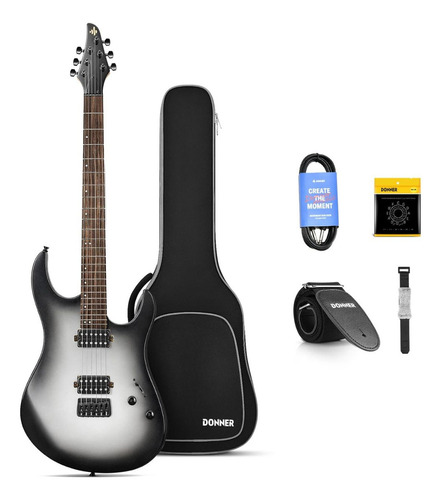 Guitarra Donner Dmt-100 Cor Dmt-100 Graphite