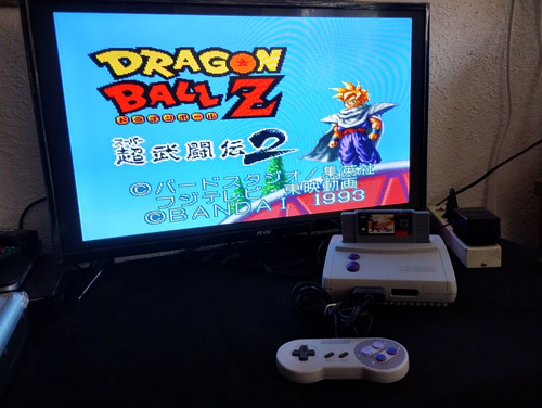 Dragon Ball Z 2 Repro Snes Super Nintendo Custom Japonés (Usado)