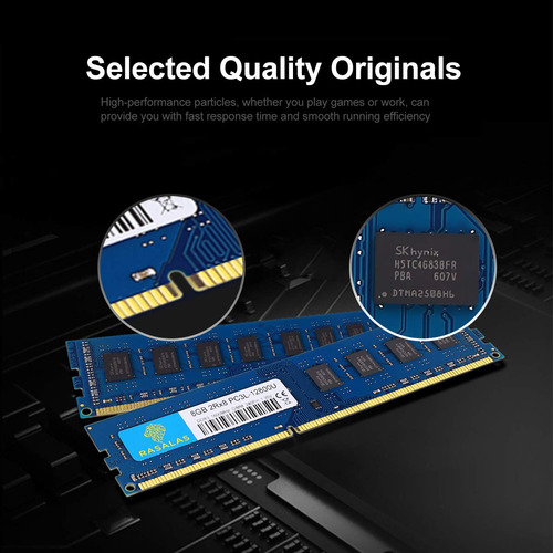 Kit De 16gb (2x8gb) Ddr3l-1600 Mhz Pc3l-12800 Udimm 2rx8