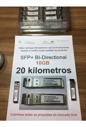 Imagem 3 de 4 de Sfp+ 10gb Bi-directional 20km