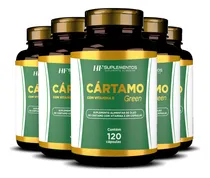 Comprar 5x Óleo De Cártamo Com Vitamina E 120 Caps Hf Suplementos