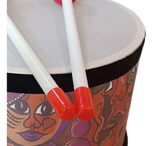 Tambor De Suelo Orff Percusión Bongo Tambor Para