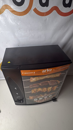 Churrasqueira Elétrica Arke Vitta Smart 5 Espetos Preta