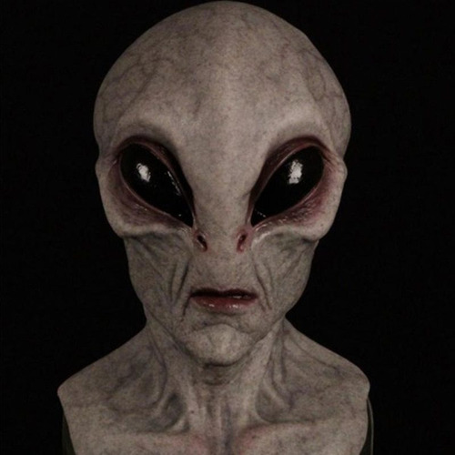 Máscara De Terror Alienígena Assustadora De Halloween