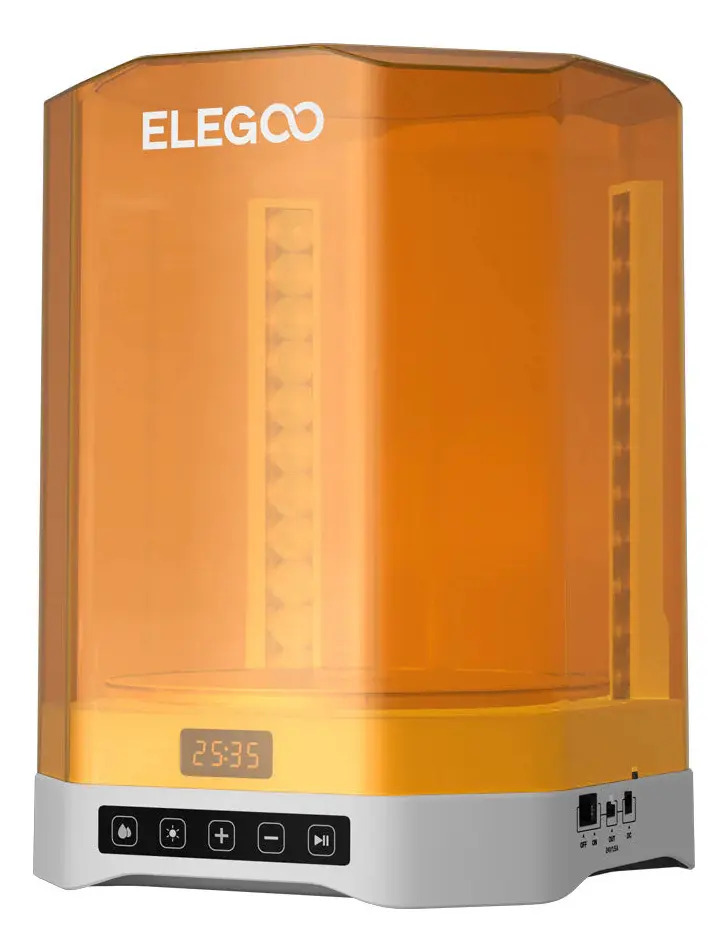 Elegoo Mercury Plus V3 Wash Cure Estação De Lavagem E Cura Cor Laranja-claro