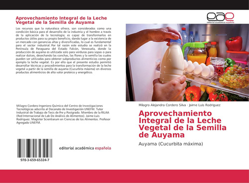 Libro: Aprovechamiento Integral Leche Vegetal Se