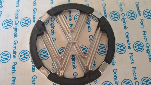 Emblema Dianteiro Original Vw Capô Fusca Vovolks Okm