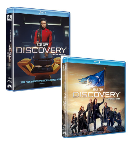 Star Trek: Discovery Temporada 3 Y 4 - Blu-ray 8xbd25 Latino