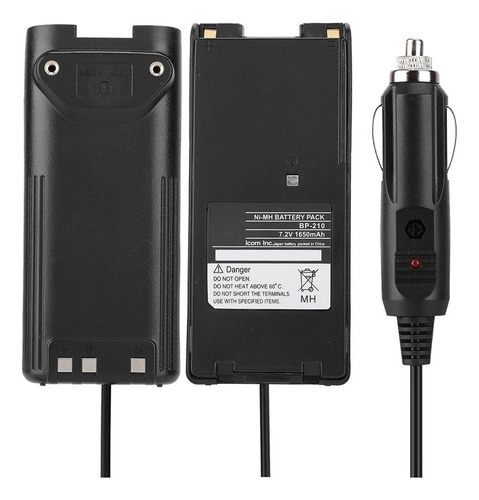 Eliminador De Batería De Dos Vías Para Icom Ic-v8 V82 A6 A24