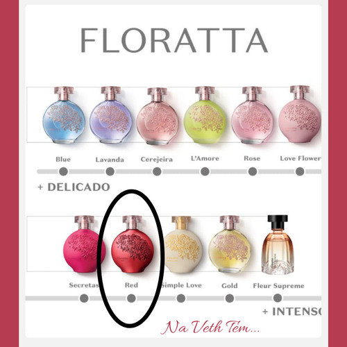 Floratta Red - O Boticário