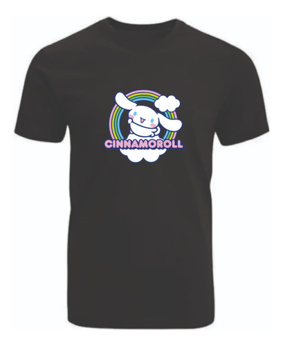 Polera Cinnamorroll, Hello Kitty, Perrito Cupido Arcoiris 