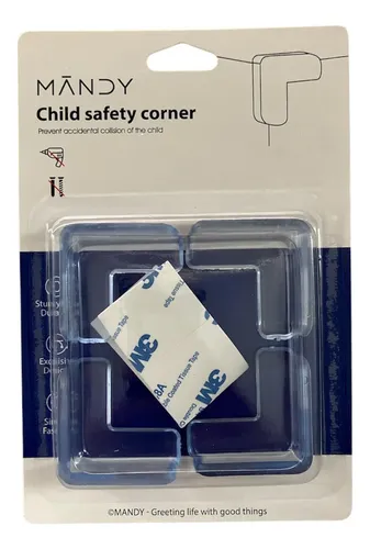 Esquineros De Seguridad Silicona Para Muebles (pack 2)