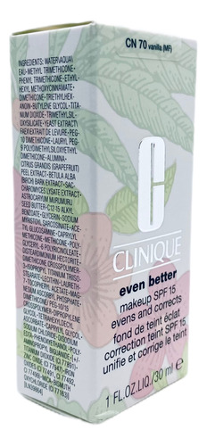 Clinique Even Better Make Up (cn70 Vanilla) Original Nuevo!