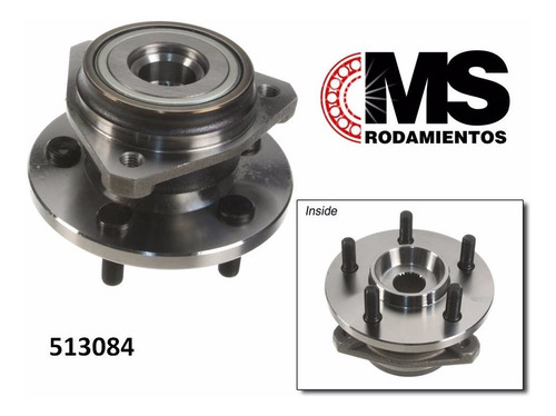 Imagen 2 de 4 de 2 Mazas C/ Ruleman Delantera Jeep Cherokee Hasta 2000