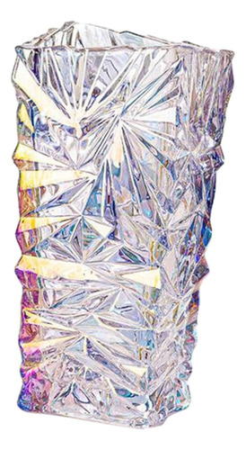 Florero De Cristal, Centro De Mesa, Florero Elegante Para