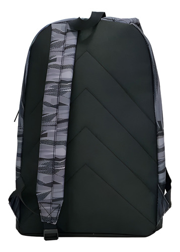 Mochila Escolar Espalda Kossok Emiro Adolescentes Color Gris Oscuro