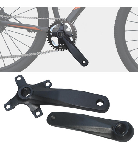 Juego De Manivela De Bicicleta Mtb 104 Bcd 165 Mm