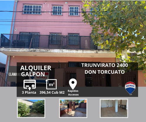 Alquiler Galpon Deposito Oficinas Don Torcuato