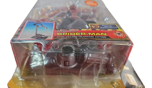 Spider Man With Villain Trapping Action