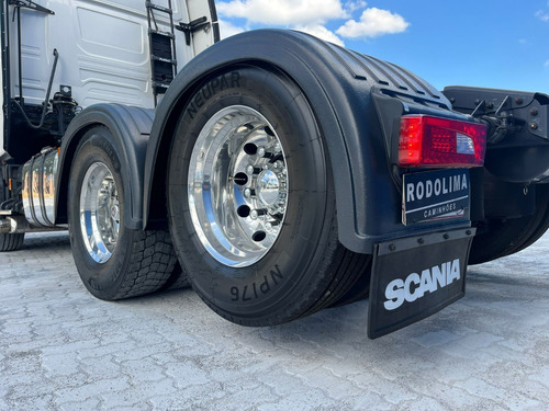 Scania R450 Teto Alto 6x2 Ano 2020/20 Branco R 450 Trucado