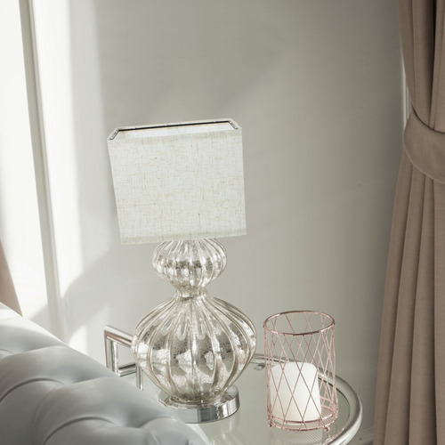 Lámpara De Pie Small Lampshade E27 Con Enchufe De Tela