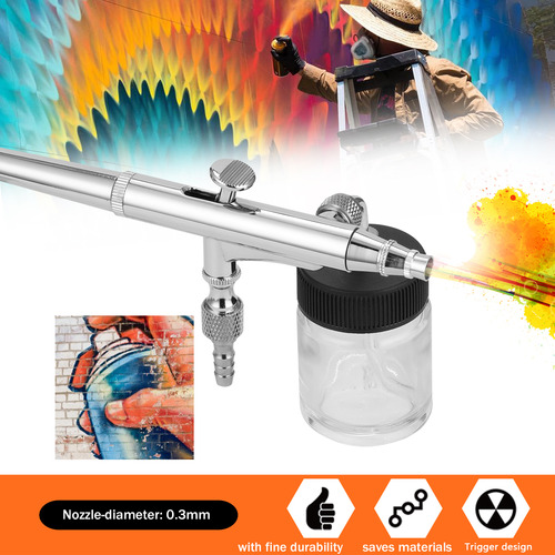 Set De Aerógrafo Profesional T134 Para Pintura Artística En