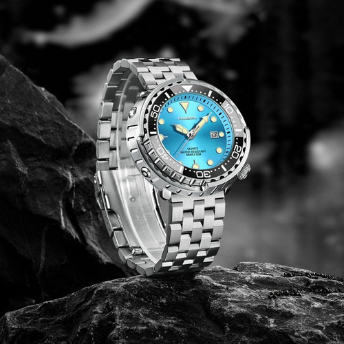 Relojes De Cuarzo Inoxidable Luminosos De Lujo Foxbox