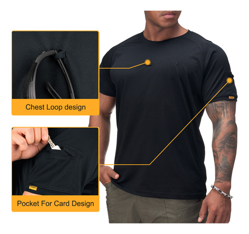 Camiseta Playera Hombre Manga Corta Casual Gotcha Deportivo