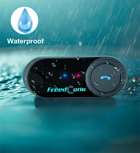 Freedconn T-comvb Intercomunicador Bluetooth 5.0 Motocicleta