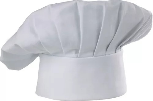 Gorro Para Chef O Cocina Sombrero Desechable 29cm 2unidades