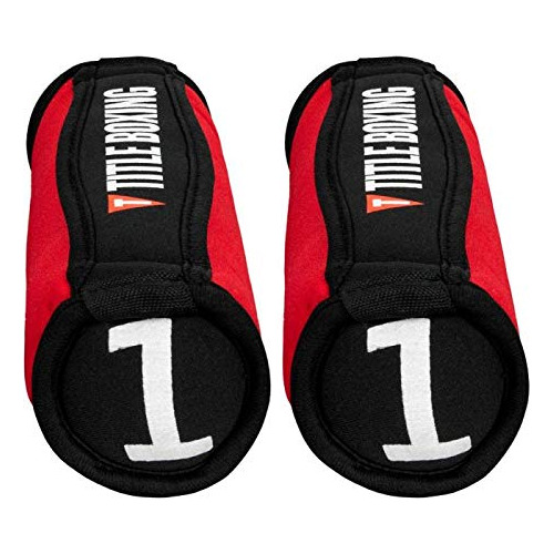 Title Boxing Heavy-hitters Pesa Mano Color Negro Rojo 3