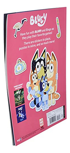 Bluey: ¡hora De Jugar! : Un Libro De Pegatinas Y Actividades