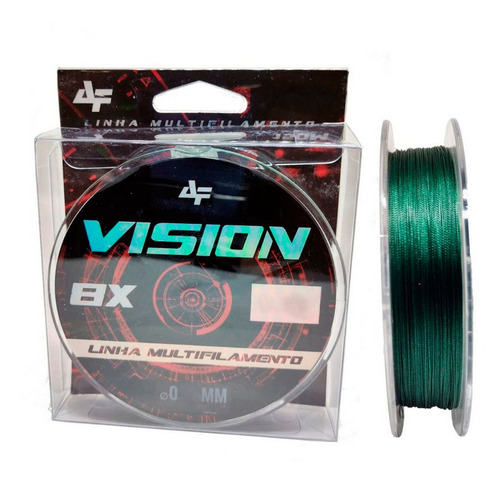 Linha Multifi Vision 8x 0,28mm 40lbs 150m Verde - Albatroz