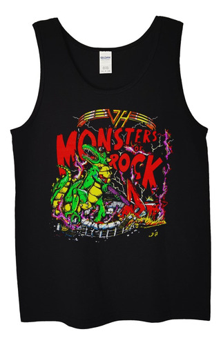 Polera Musculosa Van Halen Monsters Of Rock Rock Abominatron