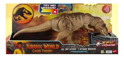 comprar Jurassic World Ataque Total T-rex Epic Evolution
