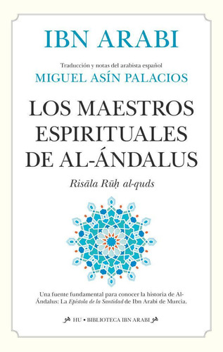 Libro: Maestros Espirituales De Al-andalus,los. Ibn Arabi#as