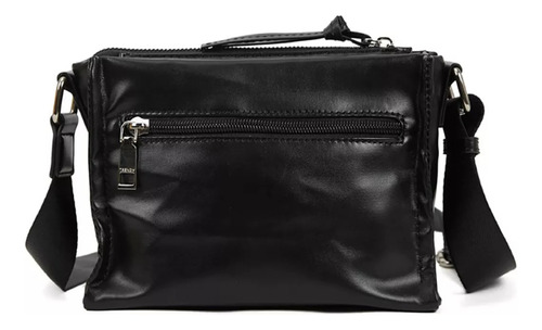 Cartera Tote Trendy Negra Mujer Tira Extraíble Resistente Acabado De Los Herrajes Níquel Color Negro Correa De Hombro Negro Diseño De La Tela Lisa