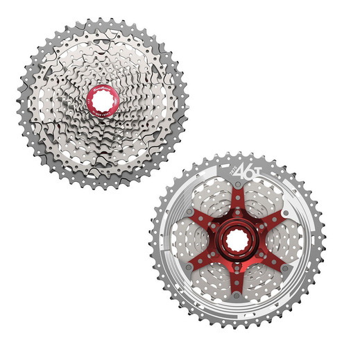 Catraca K7 Cassete P/ Bike Mtb Sunrace Mx3 10v 11-46 Dentes