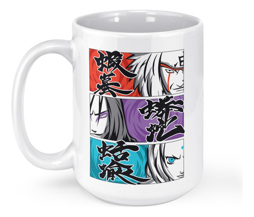 Taza Mug Grande Naruto Los Tres Sannin