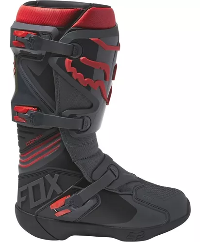 Botas Fox Comp Ngo Rjo Moto Enduro Motocross Mx Hombre