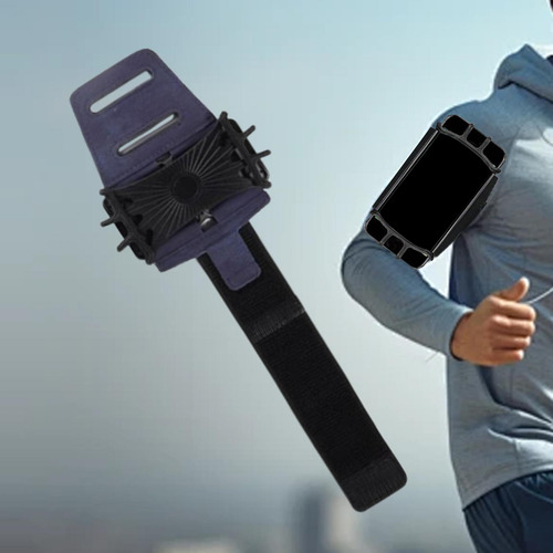 Running Phone Armband Running Phone Suptor Para Azul 35x12cm